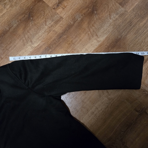 Mens Jacob Siegel 40R Loro Piana 100% Wool Black Coat - Picture 5 of 11